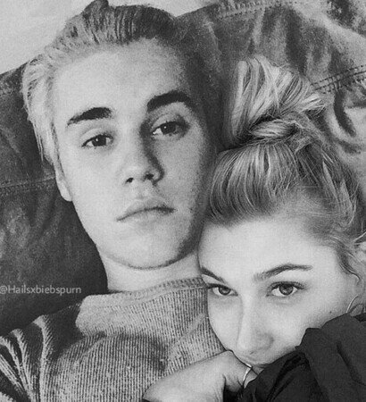 hailey, stars and justin bieber