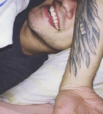 blurry, smile and cute