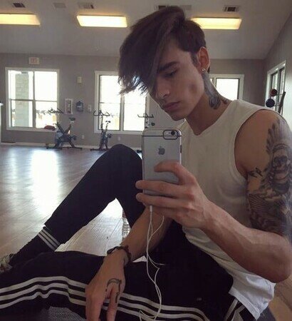 dimples, handsome and body ink